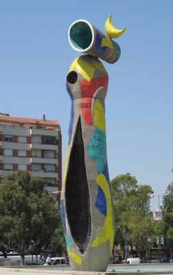 Monumento en el Parque Miró