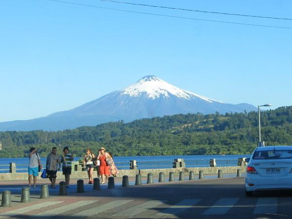 El volcán de Villarrica