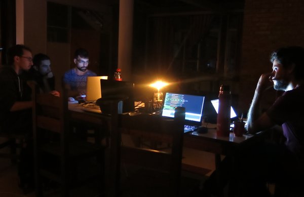Se nos cortó la luz