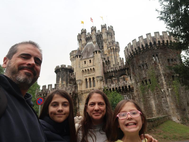 De paseo por el Castillo de Butrón