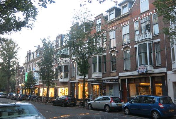 Típica callecita de La Haya