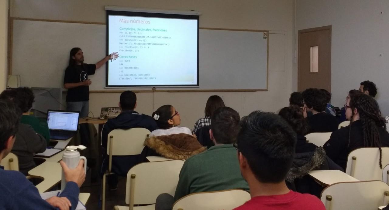 En el HCC, 2016, foto sacada por Manu