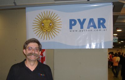 Bandera PyAr y Alex