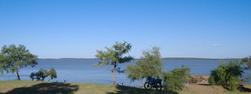 Descansando en el lago